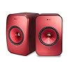 KEF LSX draadloze luidspreker Rood, actieve speakers | Airplay 2 | Music Streaming | Multiroom | Bluetooth | Spotify…