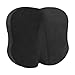 GUGULE New Enhanced Design Butterfly-Shaped Coccyx Seat Cushion,Non-Slip Foam Comfort Orthopedic Coccyx Wedge Pillow for Tailbone Pain and Injury (Black)