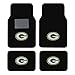 Newly Released Licensed Greenbay Packers Embroidered Logo Carpet Floormats. Logo on all 4 Mats.