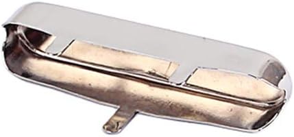 Alnicov Guitar Neck Pickup Cover Metal Sealing Cap for TL Tele Telecaster Style Electric Guitar Chrome - Image 4