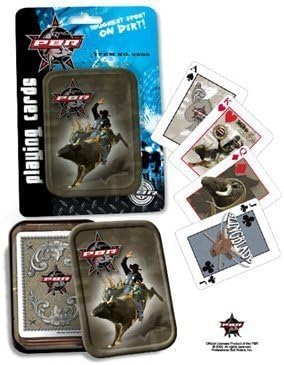 PBR (Professional Bull Riders) Playing Cards in Collector's Tin by Rix by Rix