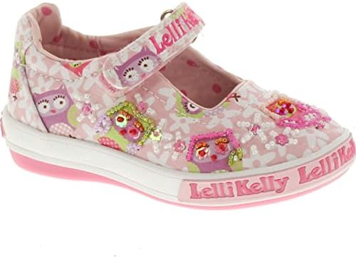 Lelli Kelly Kids Girls Lk1109 Owl See You Later Mary Jane Flats Shoes,Pink Fantasy,30