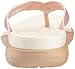 Crocs Women's Capri V Sequin W Flip-Flop, rose gold, 8 M US