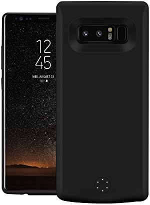 ZTESY Galaxy Note 8 Battery Case 6500mAh, External Battery Portable Charger Protective Charging Case Power Bank Cover for Samsung Galaxy Note 8 (Black)