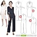 Style Arc Sewing Pattern - Brice Knit Jumpsuit (Sizes 04-16)