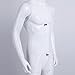 FEESHOW Men's Lace Bra and G String Thong Sissy Pouch Crossdress Underwear White Medium (Waistline 29.0-43.0