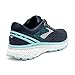 Brooks Womens Ghost 11 Running Shoe - Navy/Grey/Blue - B - 9.5