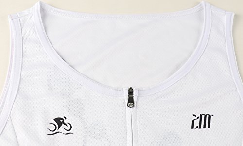 Cycling Sleeveless Jersey Vest Women/Bicycle Cycle Summer Vest Women/Breathable Bike Vest Sleeveless (XL, 8)