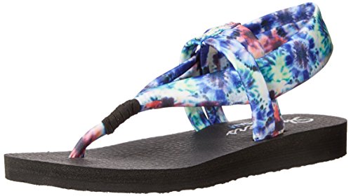 tie dye skechers sandals