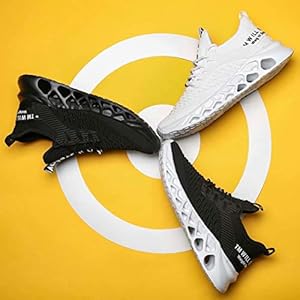 kvovzo mens running shoes