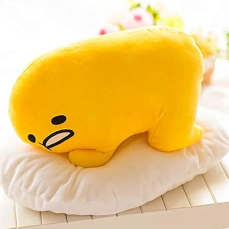 Amazon ぬいぐるみ 30センチ怠惰な卵ぬいぐるみ卵卵黄兄弟大枕怠惰なボールぬいぐるみ子供友人ギフト ぬいぐるみ おもちゃ