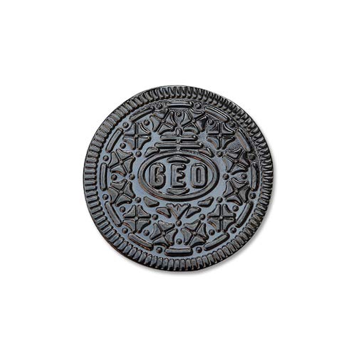 Geocookie (Black Nickel w/White)