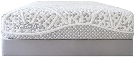 Crave Luxury Firm Hybrid Mattress | Memory Foam & Innerspring Designed for Comfort (California King) - Made in the USA, Premium Quality Mattress