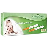 Easy@Home 8 Ovulation (LH) Tests Plus 2 Pregnancy (HCG) tests - Midstream Test sticks