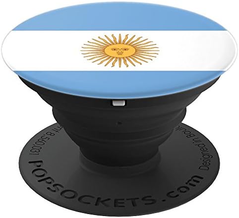 Argentine Flag Design - PopSockets Grip and Stand for Phones and Tablets