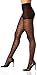 Berkshire Women's Plus Size Bold Diamond Control Top Tights, Black, 3X-4X