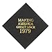 Veronica 40th Birthday Black and Gold Cocktail Napkins Making America Great Since 1979 Decoration Party Supplies 50 Pack 4.9