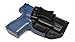 Rounded IWB Holster Fits: Springfield XD 3 in Holster - RH - Black Kydex - Concealment Express - American Made