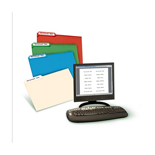 Avery File Folder Labels for Laser and Inkjet Printers, 0.6 x 3.43