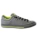 Converse Boys Chuck Taylor All Star High Street Slip On Fashion Sneaker Shoe, Mason/Bold Lime/Thunder, 4