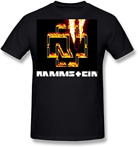 Flesiciate1 Men Rammstein Burning Image Creative Logo Desig Size 3X T-Shirts