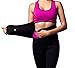 Jinzhikang Premium High Waist Trimmer Belt for Women Men Body Shaper Slimming Workout Sauna Yoga Gym Exercise Weight Loss - Adjustable Size L