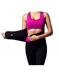 Jinzhikang Premium High Waist Trimmer Belt for Women Men Body Shaper Slimming Workout Sauna Yoga Gym Exercise Weight Loss - Adjustable