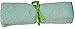 EcoSol Designs Organic Bamboo Washcloths/Reusable Wipes, 6-Pack, 10 x10-Inch, Ivory Grey / Sage Pink Green Yellow Orange