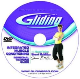 Gliding disc (pair) for hardwood flooring + DVD