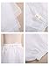 Remedios Prom Dress Children Petticoat Underskirt Girl Half Slip Crinoline WhiteChild(waist ca 18-31inch)
