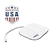 100% Made in The USA Wired TENS Electrodes, Premium Wired 2X 2 Replacement Pads for TENS Units, 20 TENS Unit Electrodes, 2mm Pin TENS Unit Pads, Discount TENS Brand