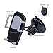 Bestfy Universal Smartphones Car Mount Holder, Phone Dashboard Windshield Holder Compatible with iPhone 7 7Plus 6s 6 5s, Samsung Galaxy S7 Edge S6 S5, Nexus, LG, Sony Nokia and more (Black)