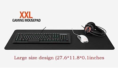 WireScorts Latest XXL Professional Large PL Mouse Pad & Computer Game Mouse Mat for Desktop, Laptop, Keyboard, Consoles & More Colour & Design May Very Long Multi Colour & Multi Design