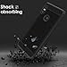 Motorola One Case 2018 w/Screen Protector,Motorola Moto One Phone Case,Moto P30 Play TPU Phone Case Skin,Carbon Fiber Brushed Soft Slim Anti-Scratch Anti-Slip Rubber Bumper Protective Case Cover,Black