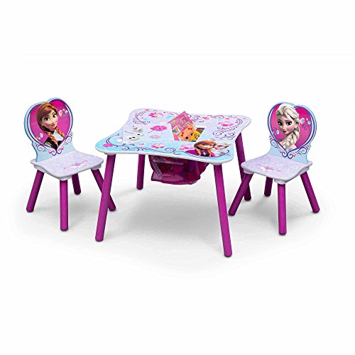 Disney Frozen Table and Chair Set with Storage