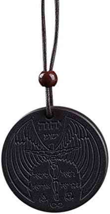 Kashyk Volcanic Stone Energy Necklace, Powerful Scalar Bio Energy Quantum Pendant Magnetic Health Power Retractable Necklaces For Men And Women