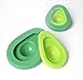 Farberware Avocado Food Huggers, Green, Set of 4