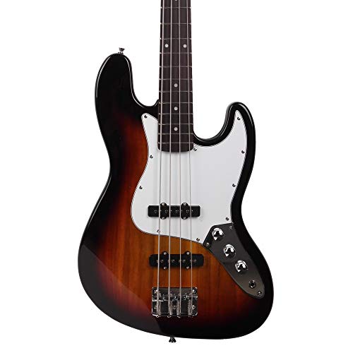 Waful Electric Bass Guitar, Starters Acoustic Bass Guitar Beginner Kit