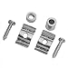 Kmise A0536 String Tree Guide Retainer Body Custom Chrome for Fender Strat Tele Replacement