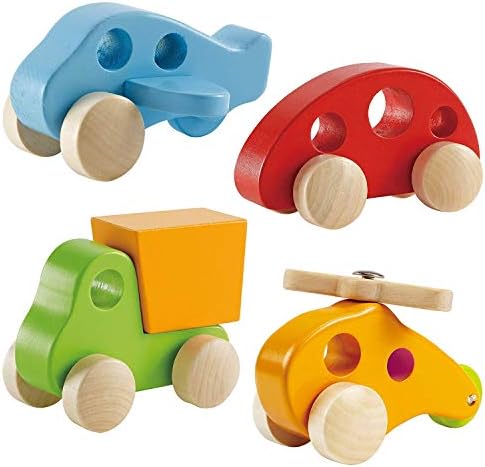Amazon | Hape Genuine Wooden Toy Cars 