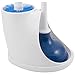Plumb Craft Toilet Plunger and Cleaning Brush Combo Kit with Caddy – Durable, Heavy-Duty Toilet Brush and Plunger for Most Toilet Types with Sanitary Storage (White/Blue)