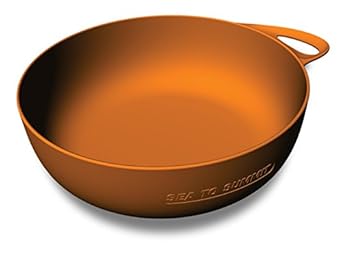 Sea To Summit Delta Bowl with Lid - Orange/Grey: Amazon.co.uk: Sports