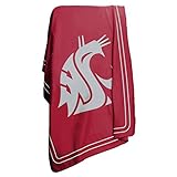 Logo Brands NCAA Washington State Cougars Classic Fleece Blanket