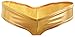 Women's Metallic Micro Shorts Panty Thong,Golden