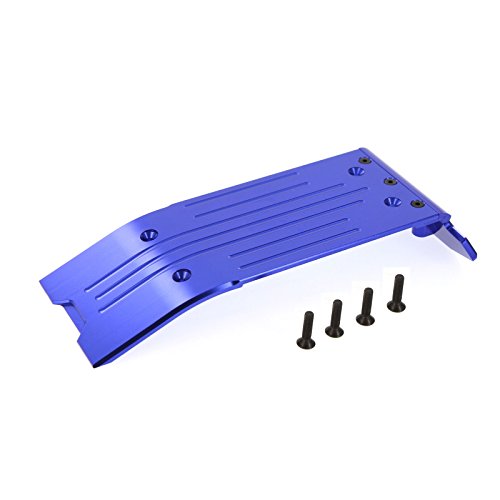 Atomik RC Traxxas X-Maxx Alloy Rear Skid Plate, Blue TRX 7744 Atomik RC Traxxas X-Maxx Alloy Rear Skid Plate, Blue TRX 7744