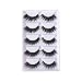 3D Fake Eyelashes Reusable Thick Crisscross False Eyelashes Pack Volume Handmade Soft Eyelash- 3 Styles 15 Pairs
