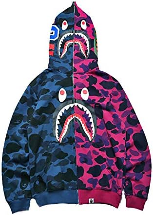 Miranda Men's Women's Ape Bape Hoodies Sweatshirt Fashion Casual Coat Outdoor Hip-Hop Funny Tops