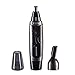 Zoommate Professional Nose Hair Trimmer, Powerful Waterproof Nose Ear Hair Trimmer for Men, Wet/Dry Use Nose Clippers with LED Light, Battery Operated(Included an AA Battery)