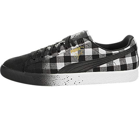 puma clyde buffalo plaid