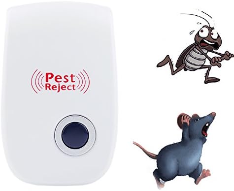 Ultrasonic Pest Repeller-6 Pack, For Rat, Roaches, Spiders, Bugs ect, Non-toxic Eco-Friendly,great efficiency, Human &amp; Pet Safe